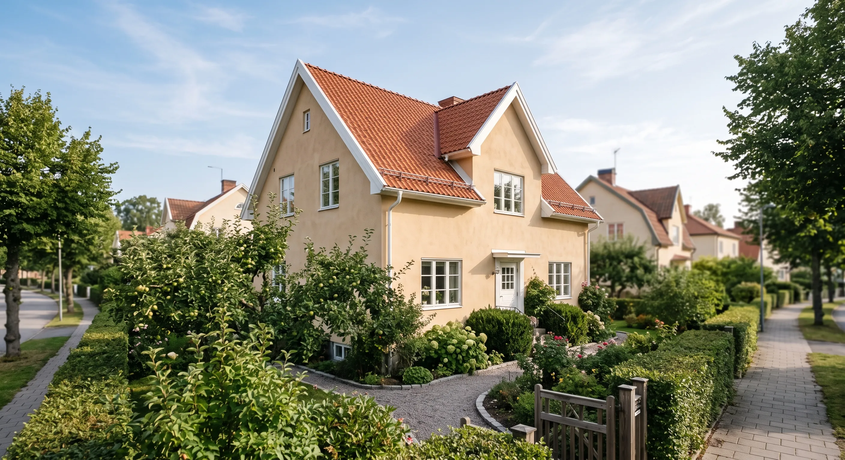 Takbyte och tilläggsisolering, efter renovering