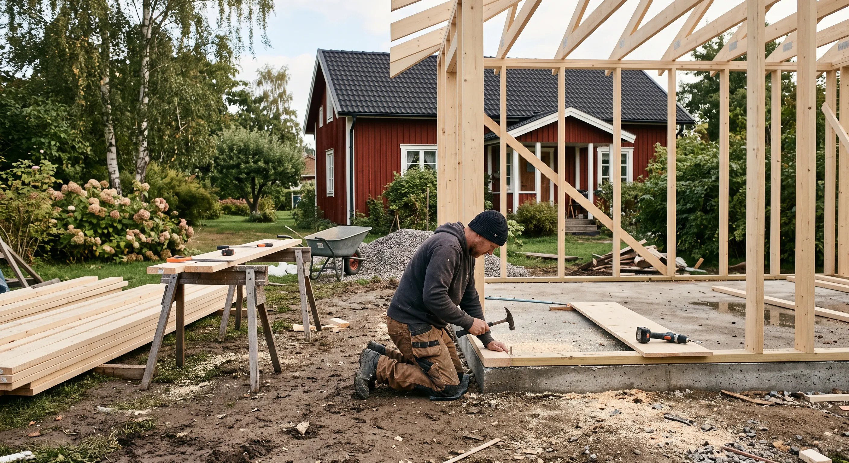 Syll och regelverk till tillbyggnad
